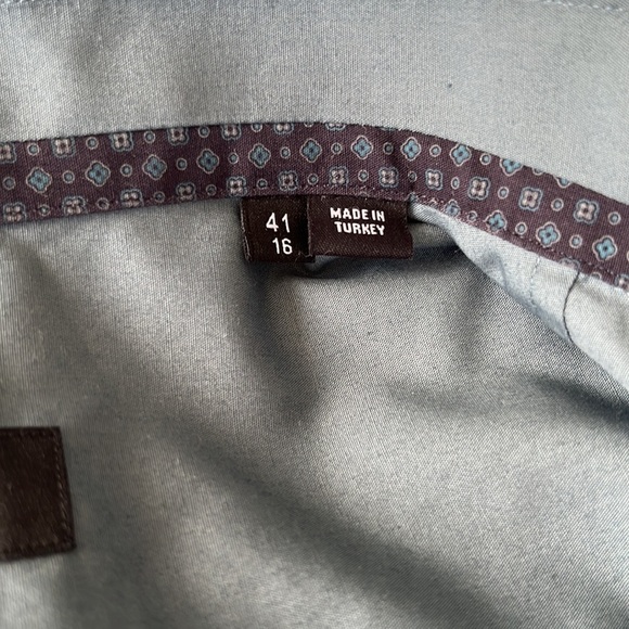 Hugo Boss Slim Fit Easy Iron Blue Jerry Button-down shirt - Picture 13 of 13